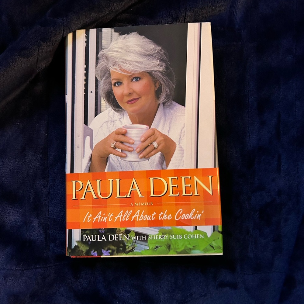 Paula Deen Memoir Book - Orange and White Cover